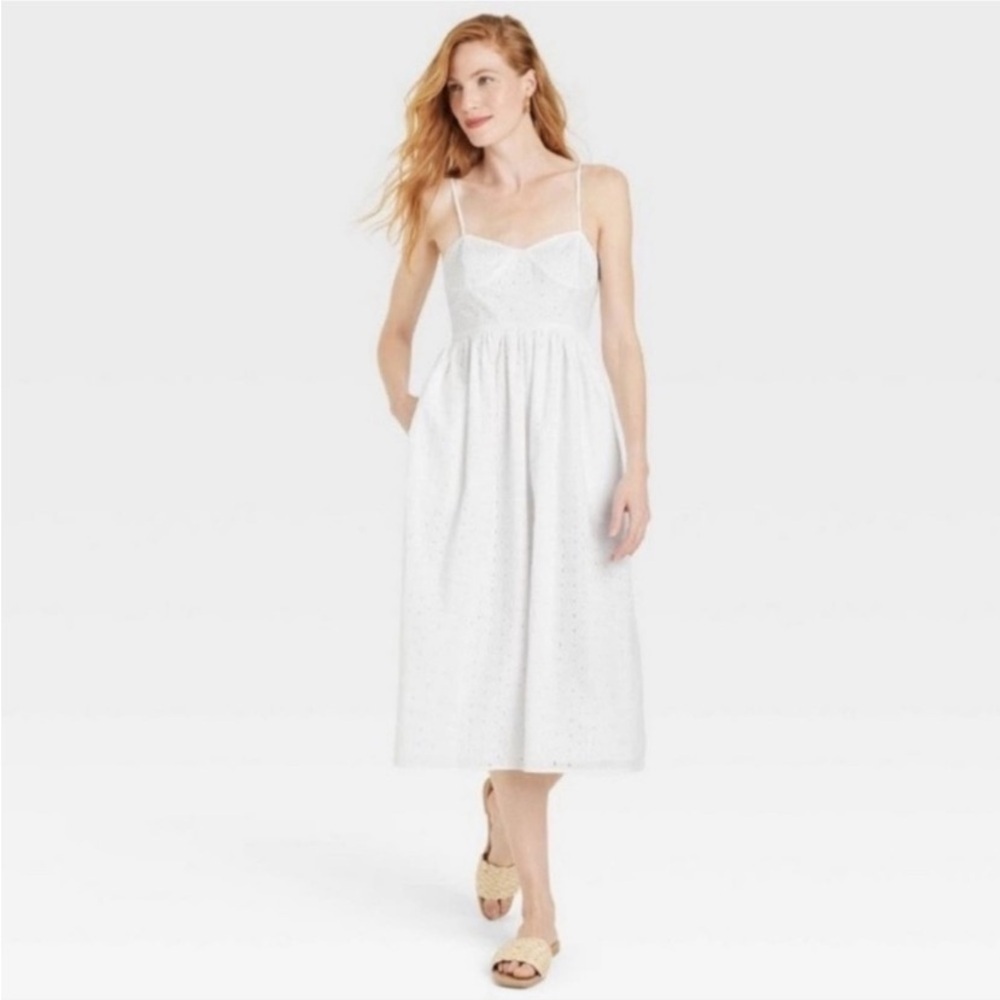A New Day NWT
Eyelet Midi Dress new